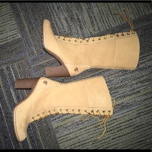 Timberland Women's Glancy 10 Inch Lace Up Boots